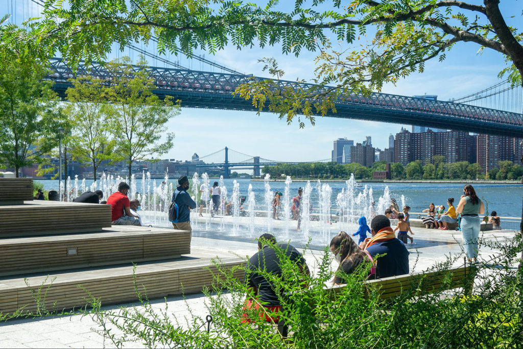 Domino Park in Williamsburg