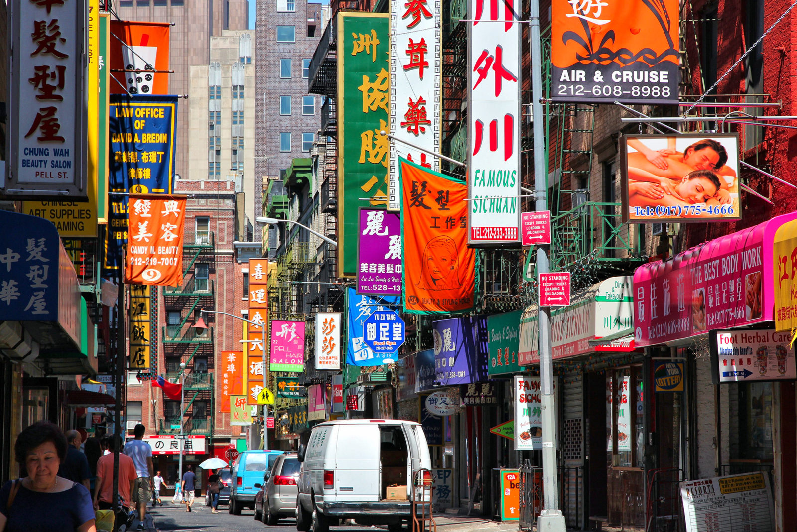 Chinatown in New York City