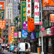 Chinatown in New York City