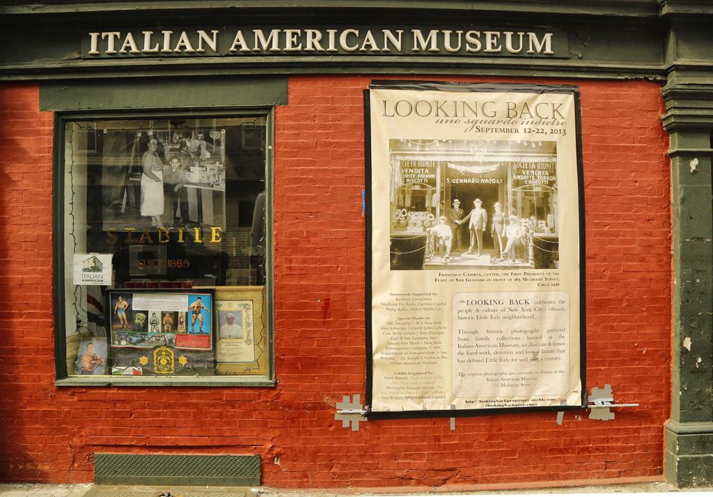 The Italian American Museum in Little Italy New York City