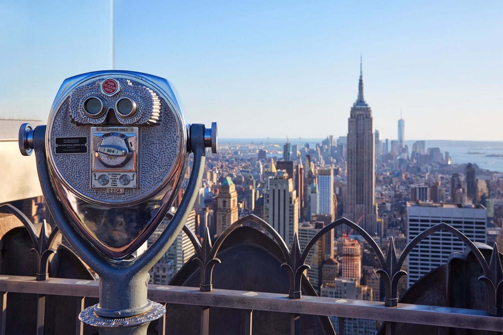 Top of the Rock bij Rockefeller Center New York