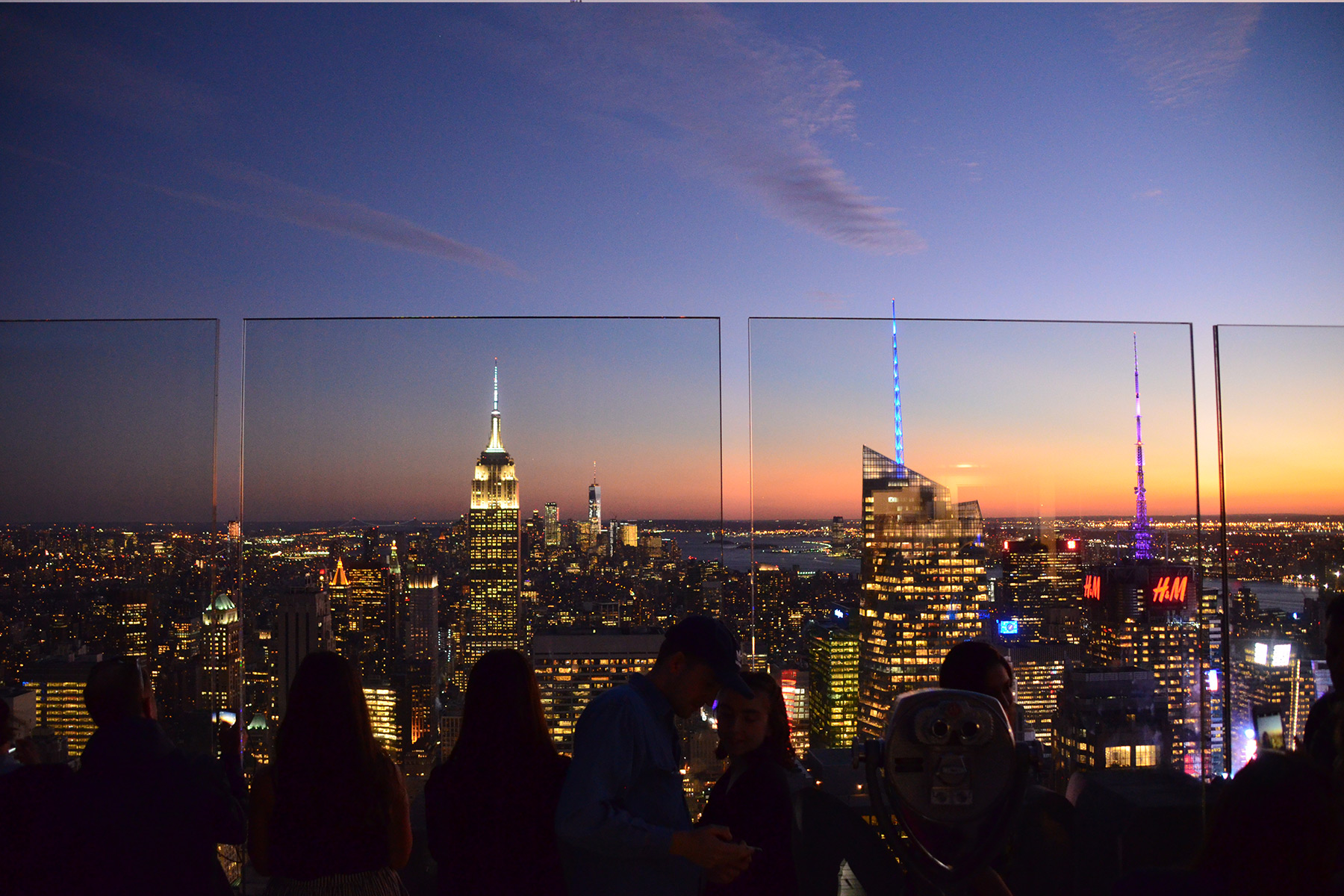 Top of the rock