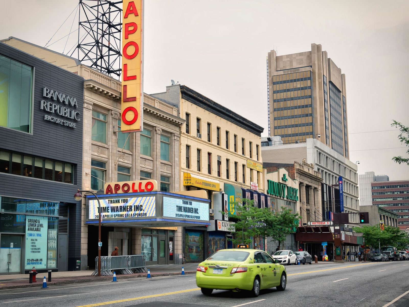 De wijk Harlem in New York City