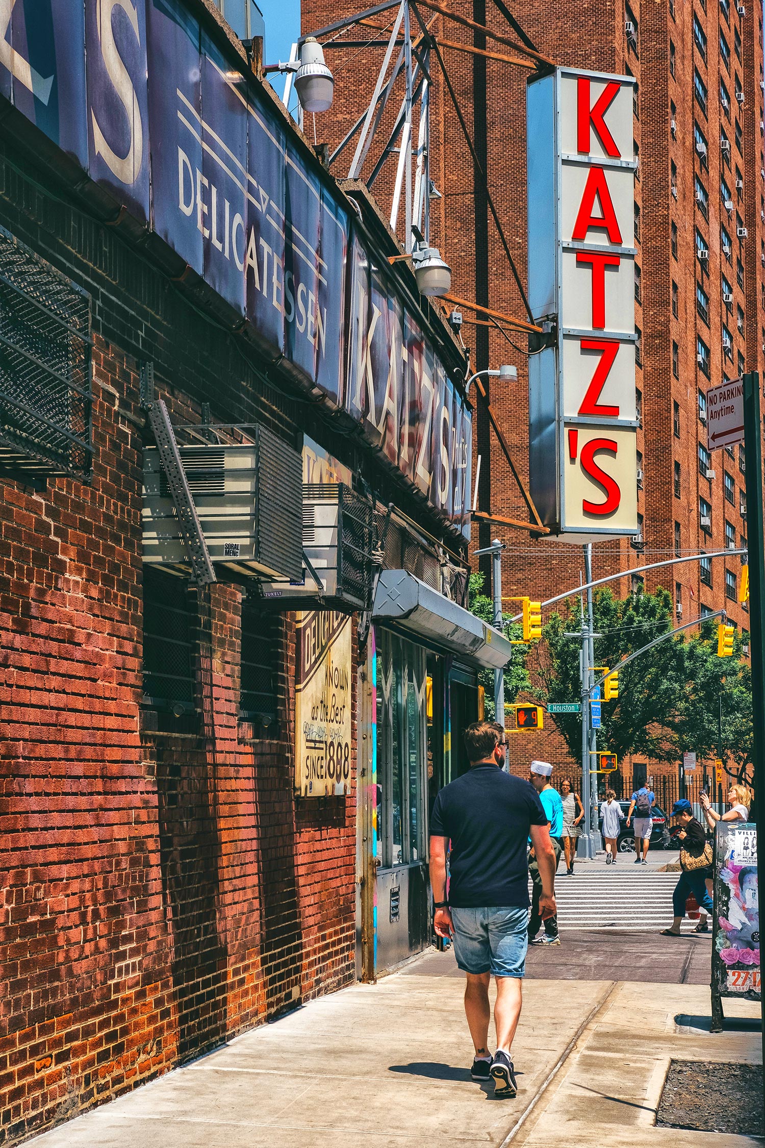Katz's Delicatessen in de Lower East Side in New York