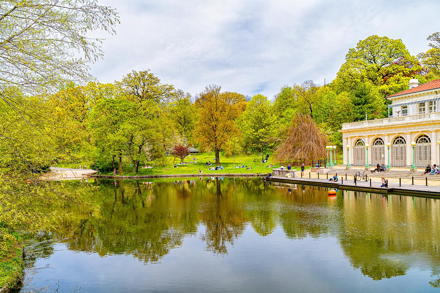 Prospect Park Boathouse in Brooklyn