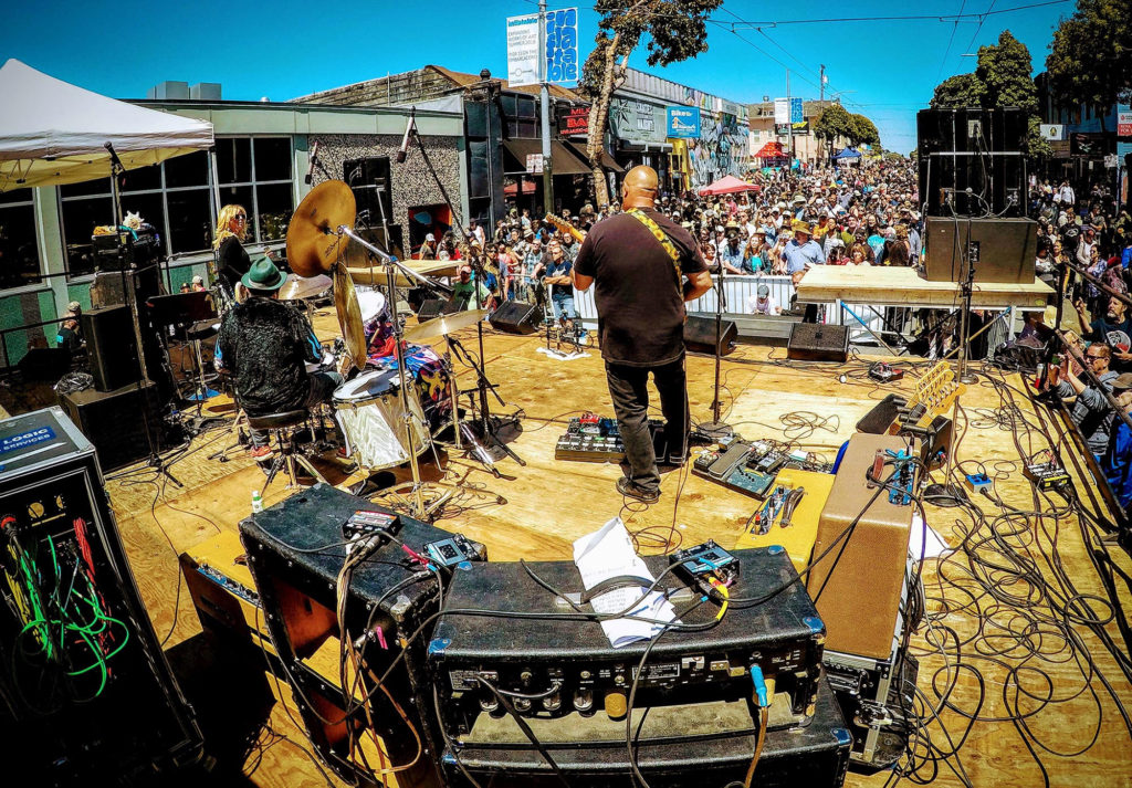 De Haight Ashbury Street Fair in San Francisco