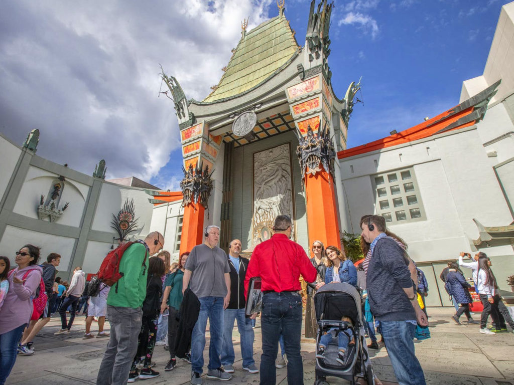 Behind the scenes tour in Hollywood