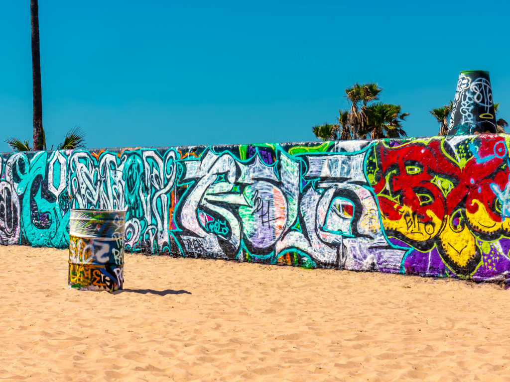 Street art in Los Angeles