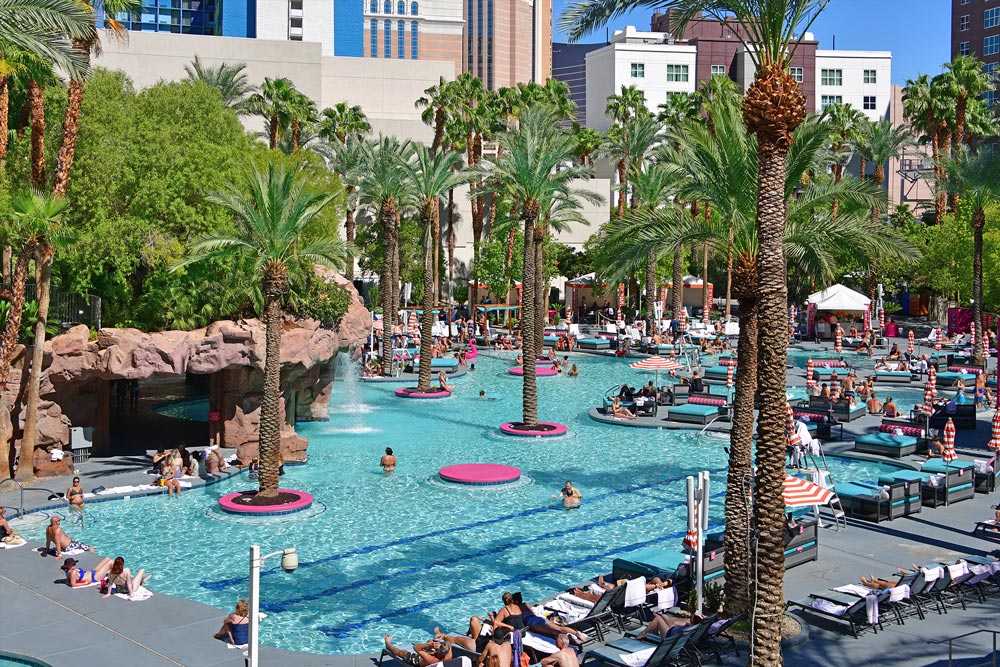 De beste zwembaden in Las Vegas
