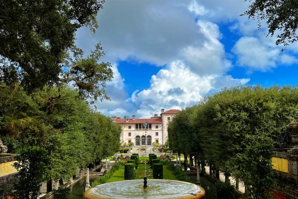 De Vizcaya Museum en Gardens in Miami