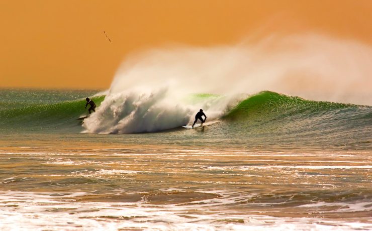 Surfen in Amerika