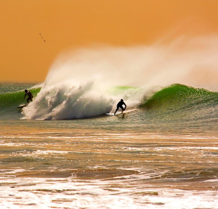 Surfen in Amerika