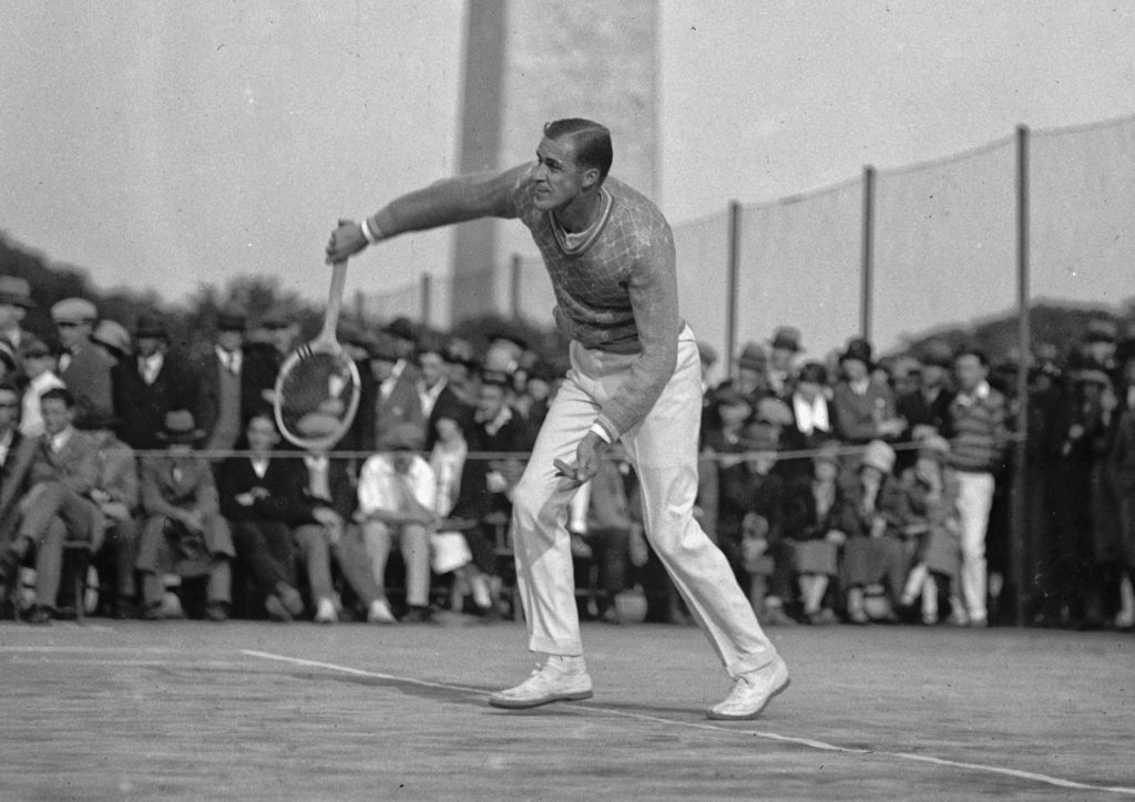 Amerikaans tennislegende Bill Tilden