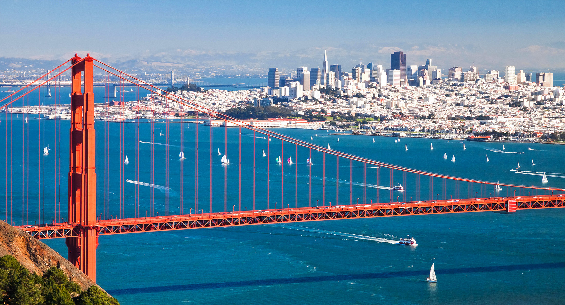 Golden Gate Bridge in San Francisco