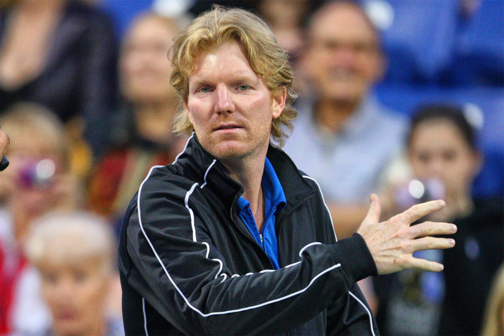 Jaren 90 tennisster Jim Courier