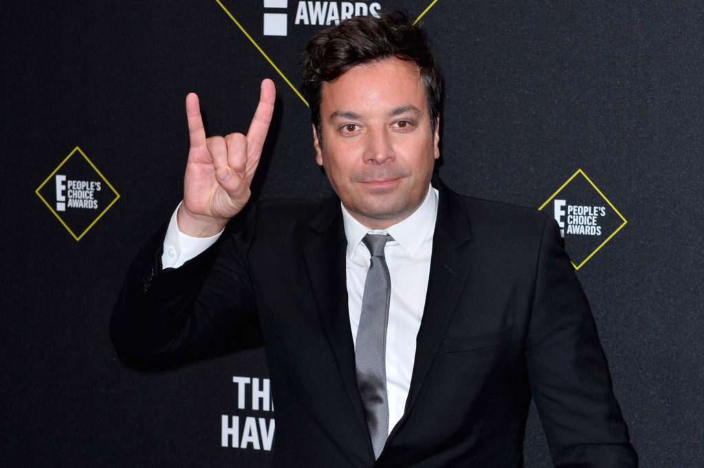 De Amerikaanse late night presentator Jimmy Fallon