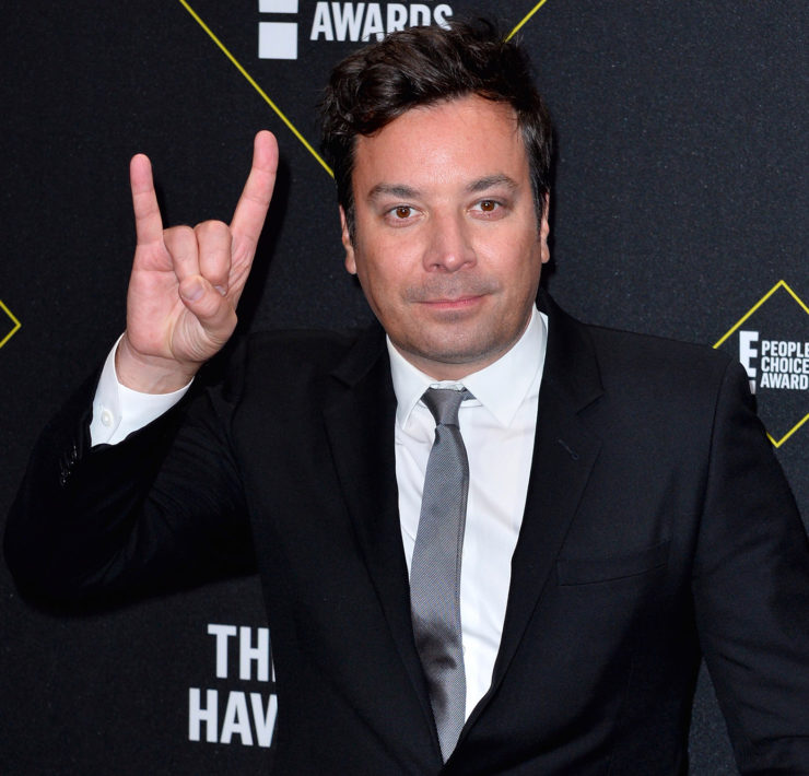 De Amerikaanse late night presentator Jimmy Fallon