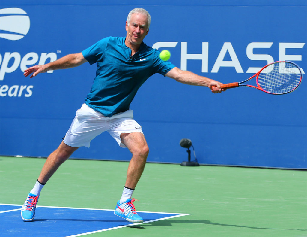 Amerikaans tennislegende John McEnroe