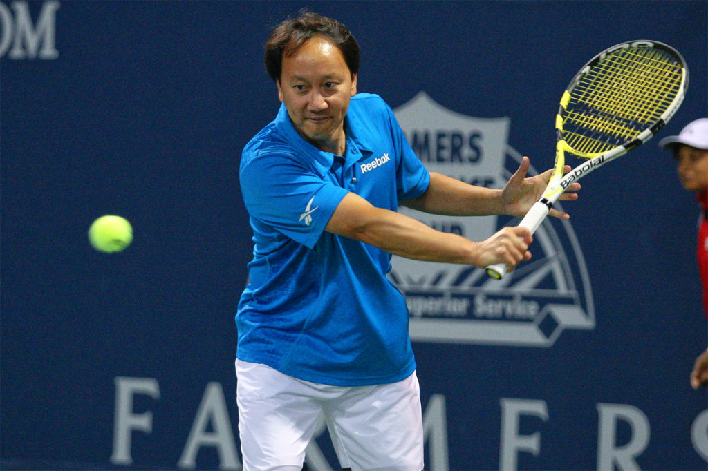 Amerikaanse tennisser Michael Chang