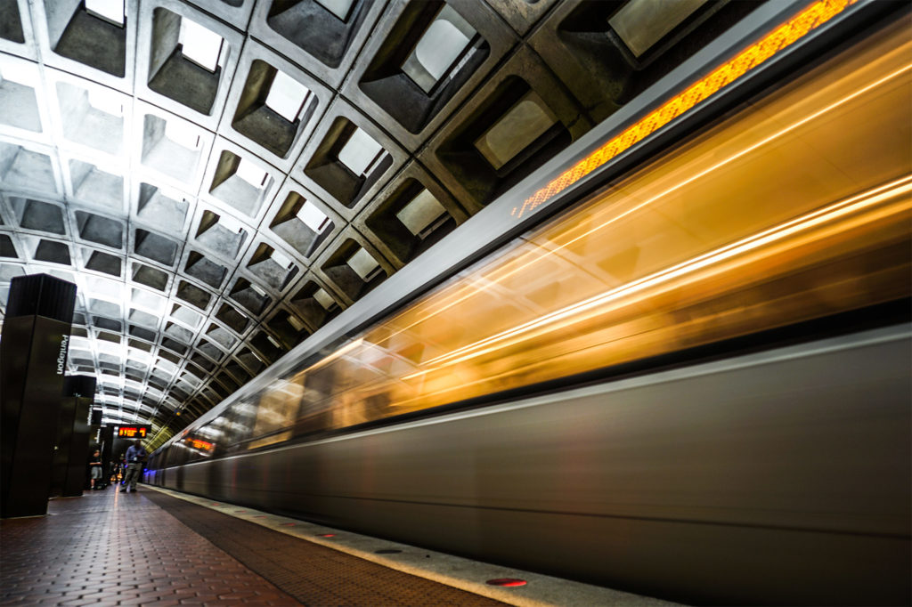 Metrostation in Washington DC