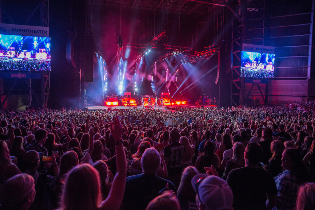 ‘World’s Largest Music Festival’ Summerfest in downtown Milwaukee in Wisconsin