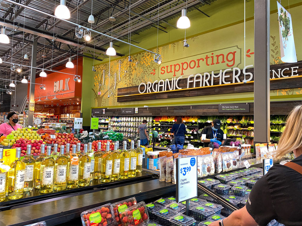 Een Whole Foods supermarkt in Orlando, Amerika