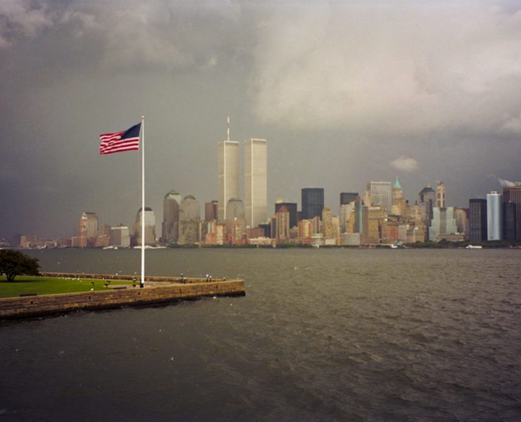 De Twin Towers op 10 september, een dag voor 9/11