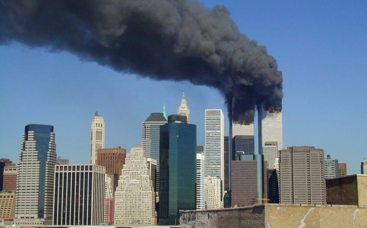 De aanslagen op de Twin Tower in New York op 11 september 2001