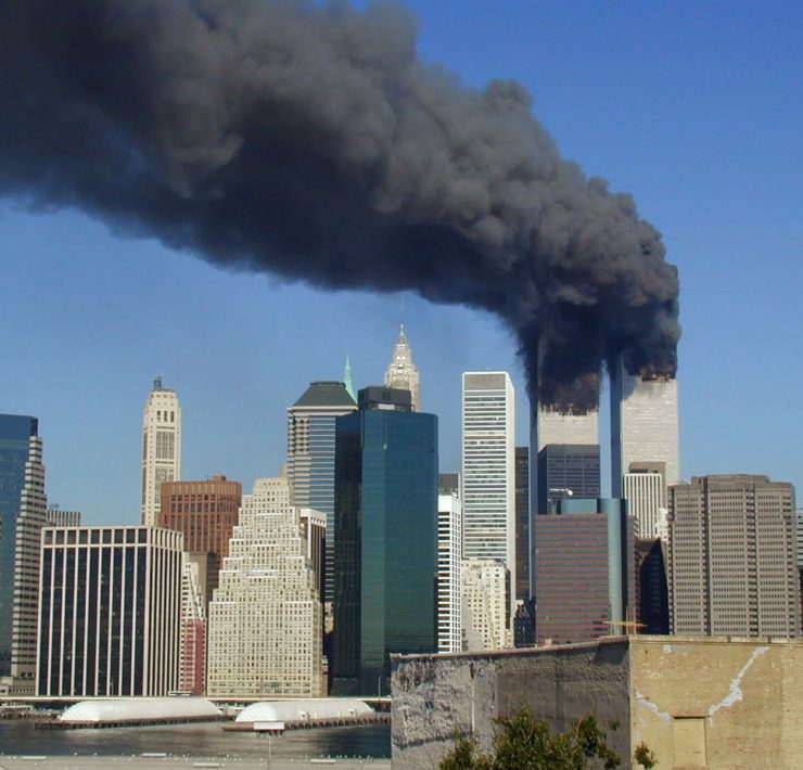 De aanslagen op de Twin Tower in New York op 11 september 2001