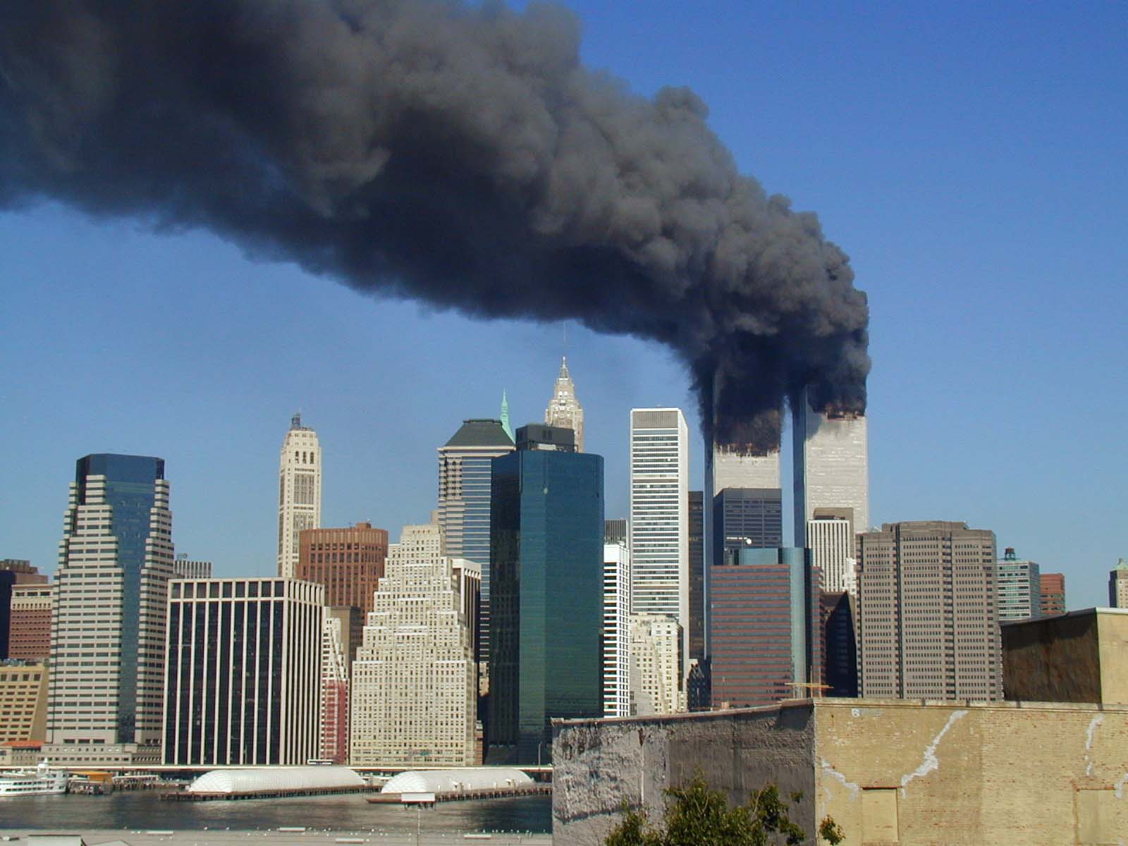 De aanslagen op de Twin Tower in New York op 11 september 2001