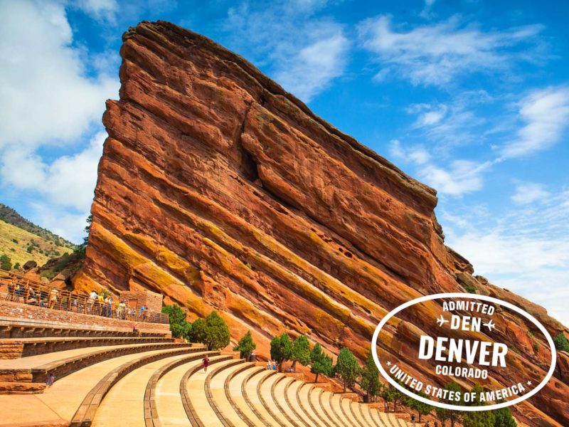 Red Rock amfitheater in Denver