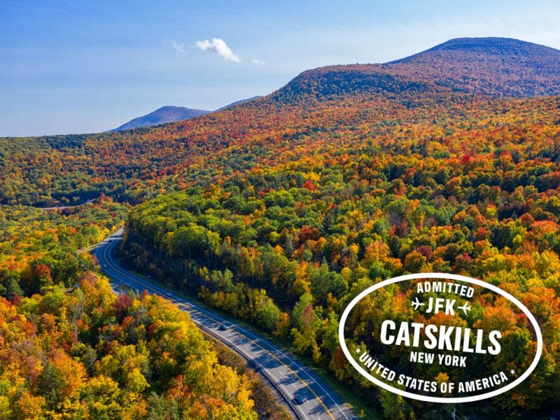 Catskill Mountains in New York