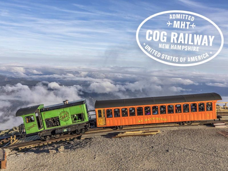 De Cog Railway op Mount Washington