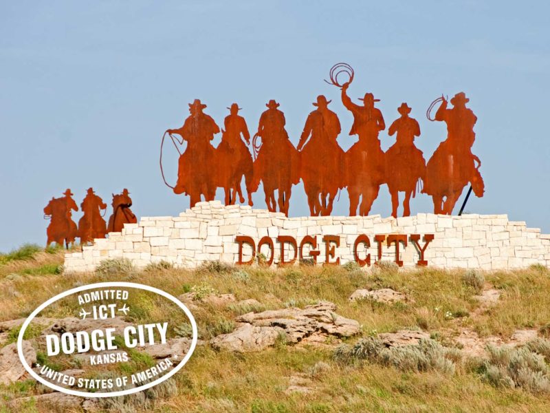 Dodge City in Kansas
