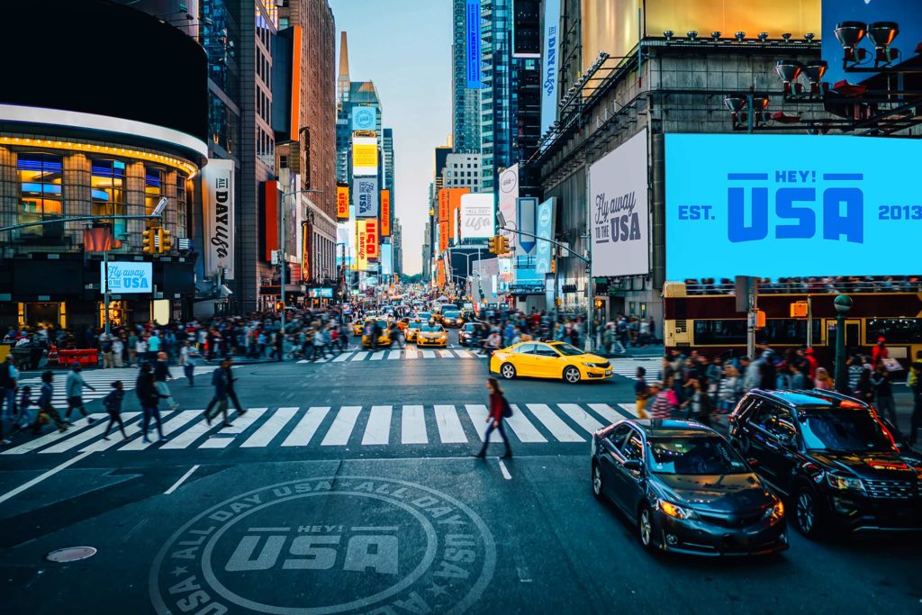 Hey!USA @ Times Square