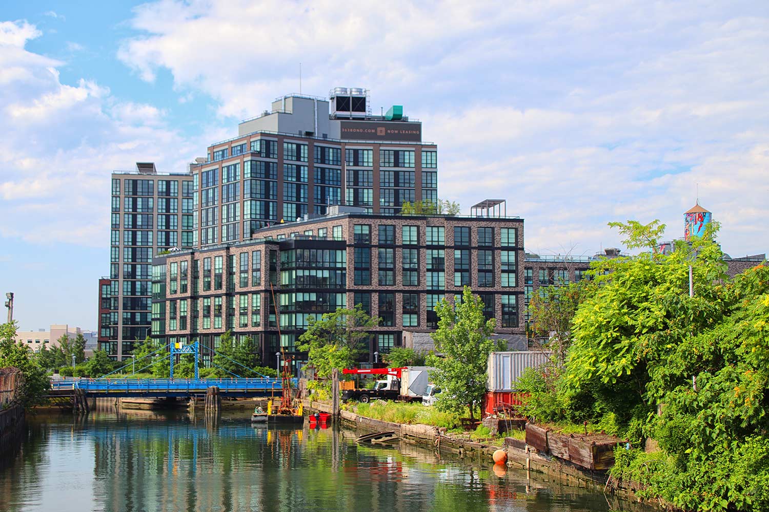 De Caroll Street Bridge in Gowanus Brooklyn