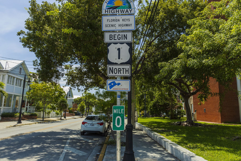 US Route 0 sign