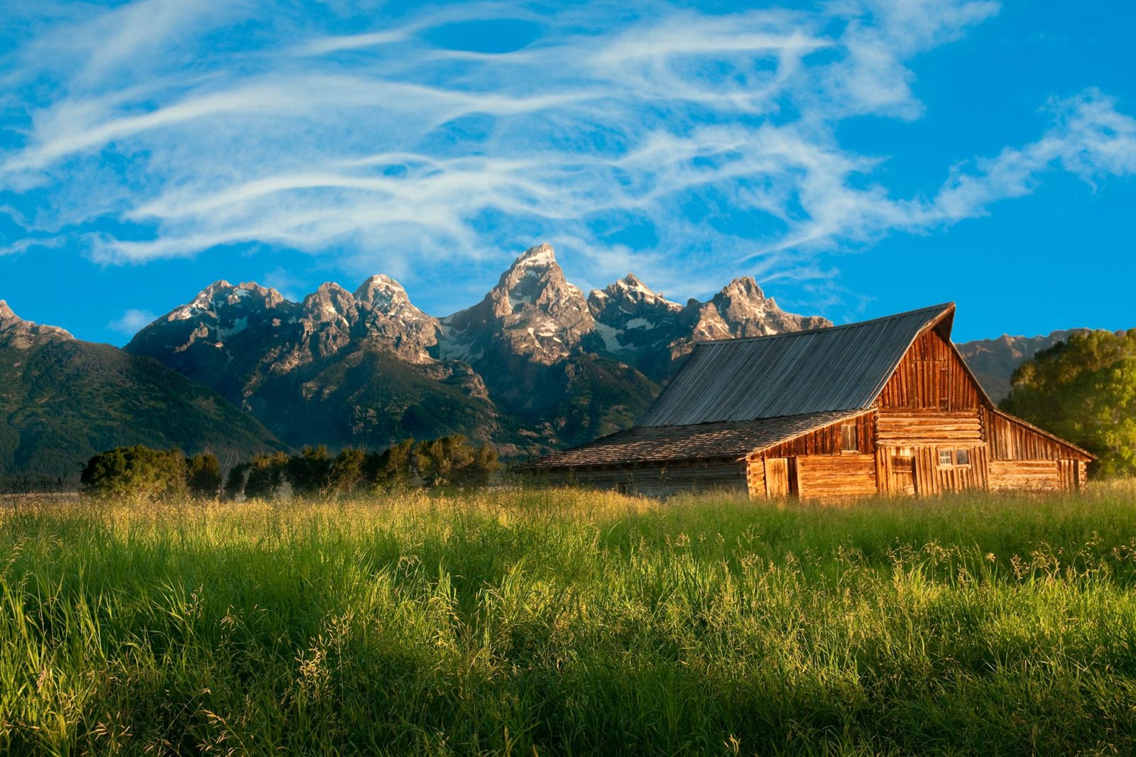 Bergdorpen in Amerika