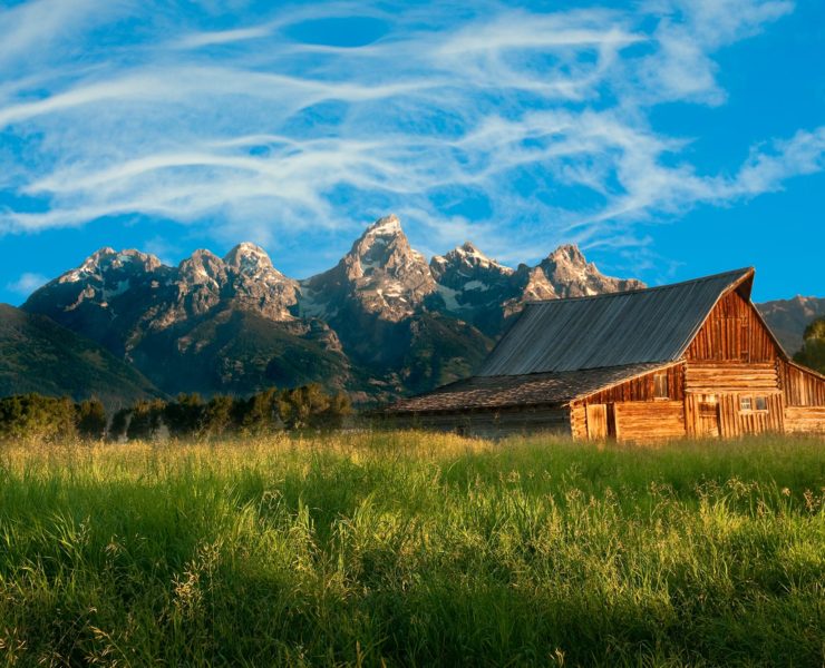 Bergdorpen in Amerika