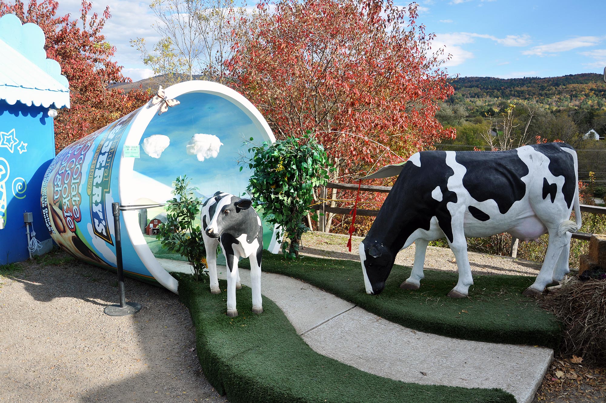 Ben en Jerry's in Vermont