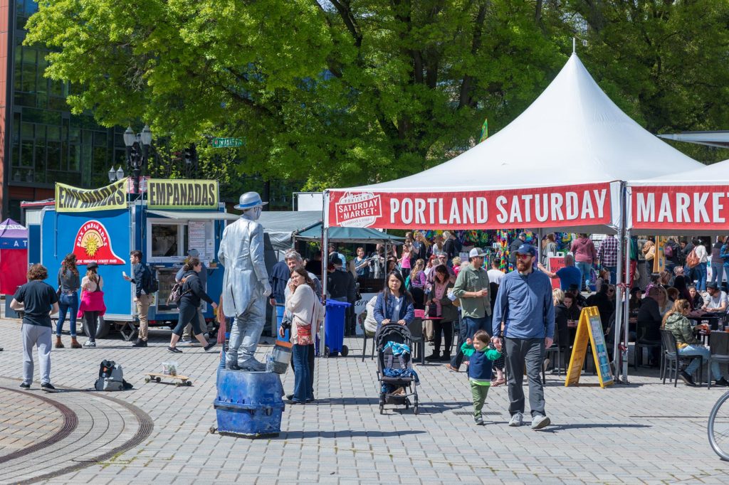 Farmers market Portland