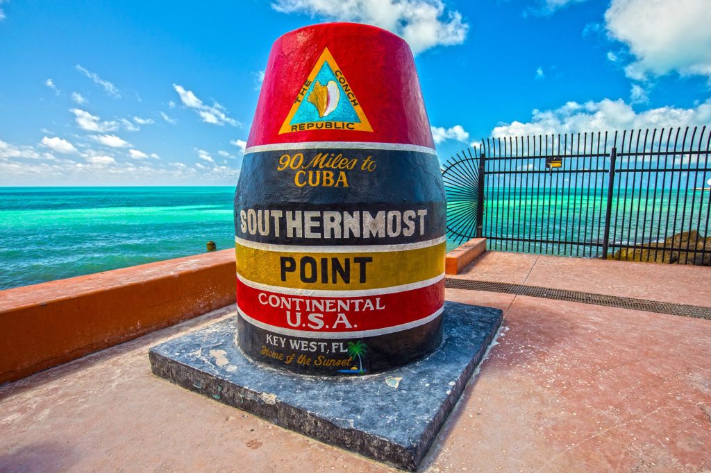 southernmost point