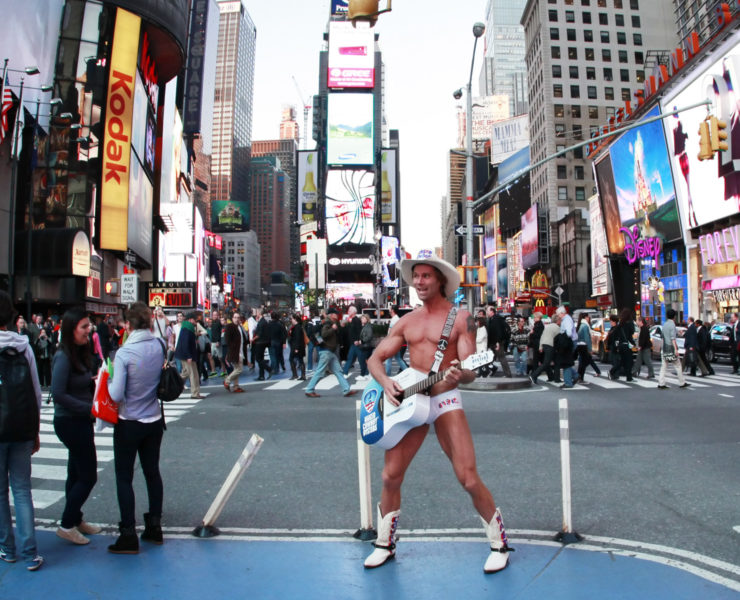 naked cowboy