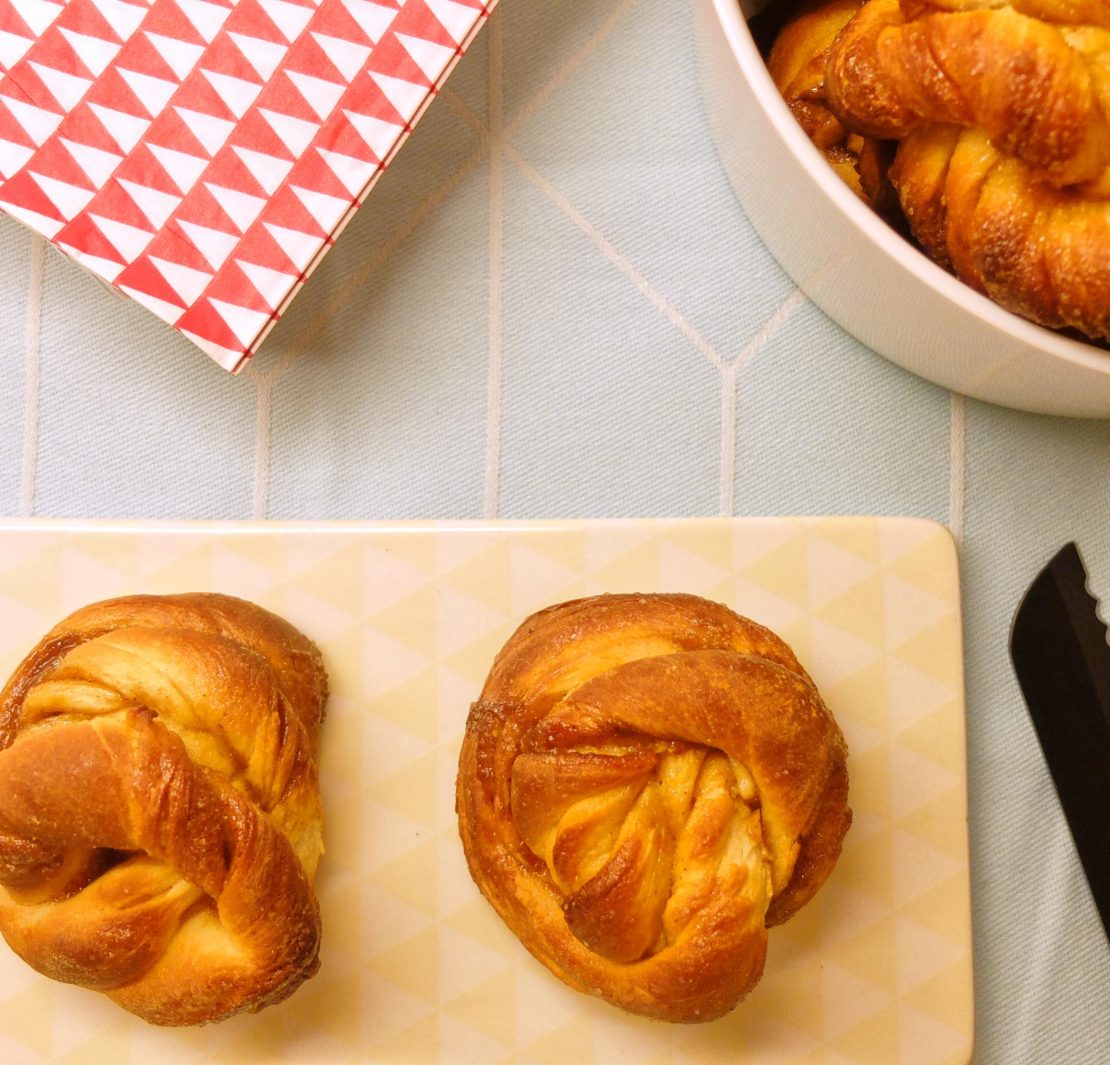 De bekende Amerikaanse Cinnamon Buns