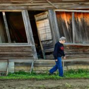 Elsie Eiler in Monowi, Nebraska