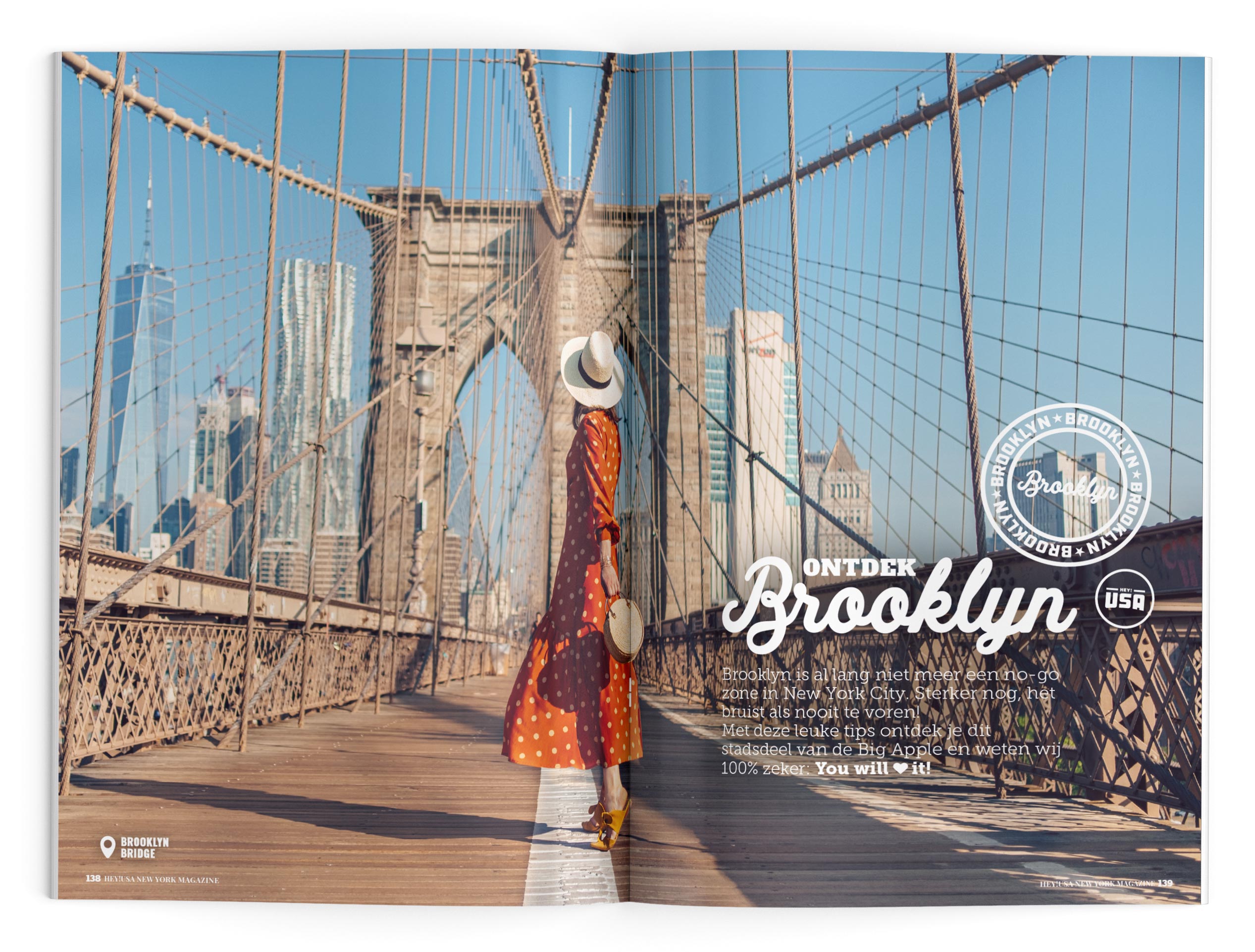 Ontdek het bruisende stadsdeel Brooklyn in het New York magazine van Hey!USA