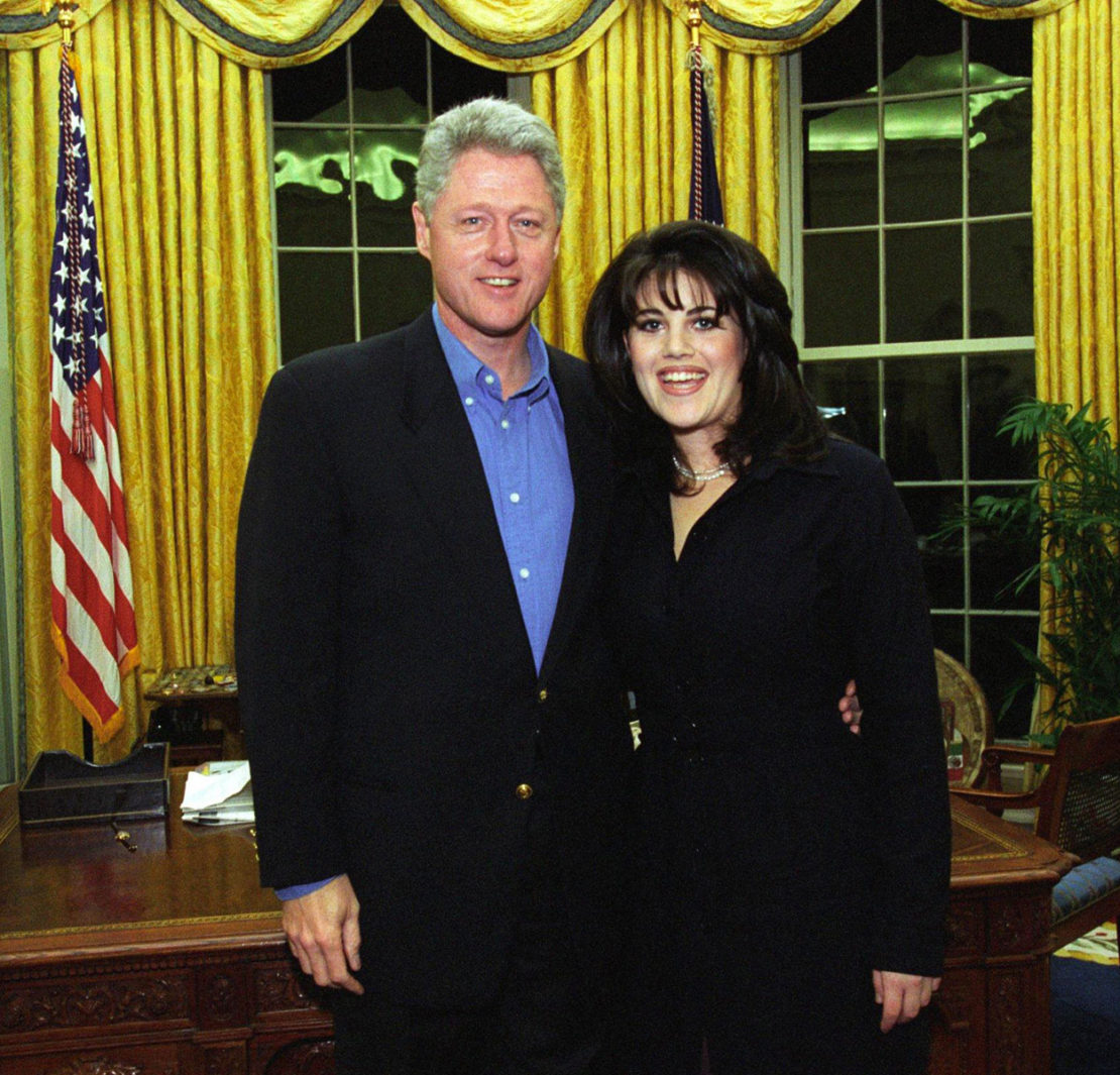 Monica Lewinsky en Bill Clinton