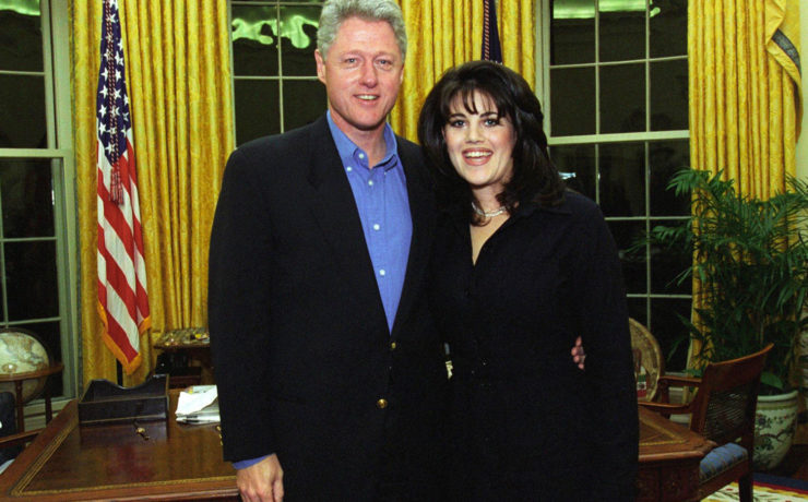 Monica Lewinsky en Bill Clinton