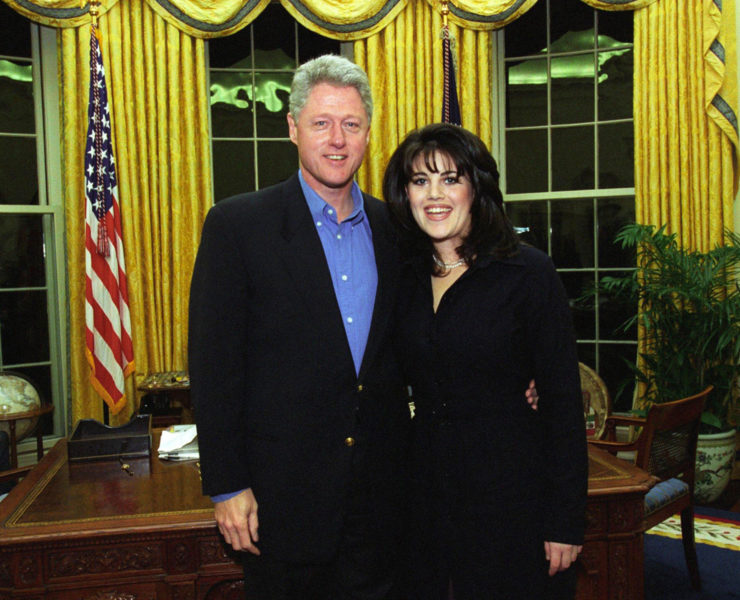 Monica Lewinsky en Bill Clinton