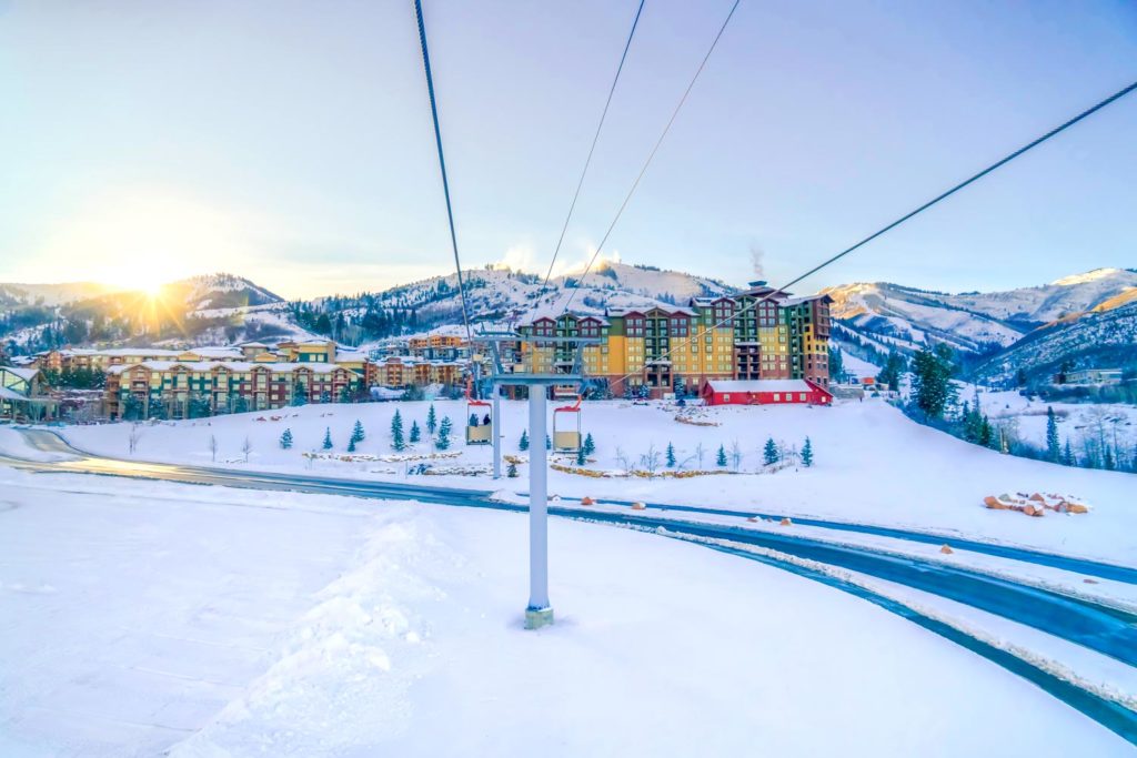 Park City in de staat Utah, volgens Time Magazine één van de beste plaatsen ter wereld.